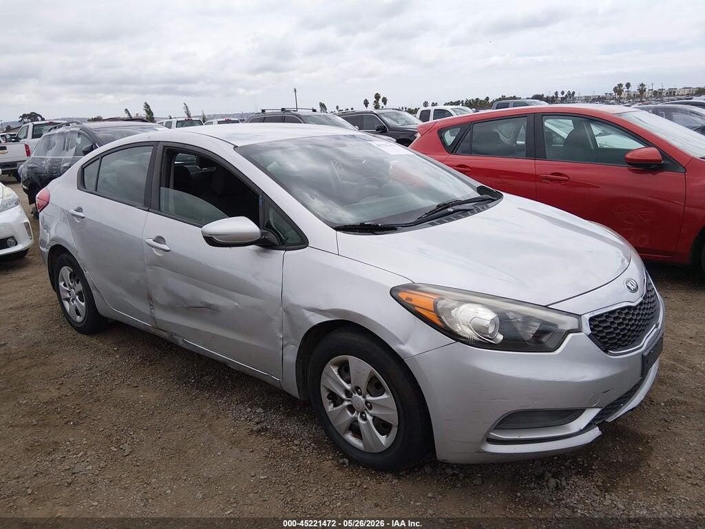 KNAFK4A68G5573852 2016 KIA FORTE photo no. 6