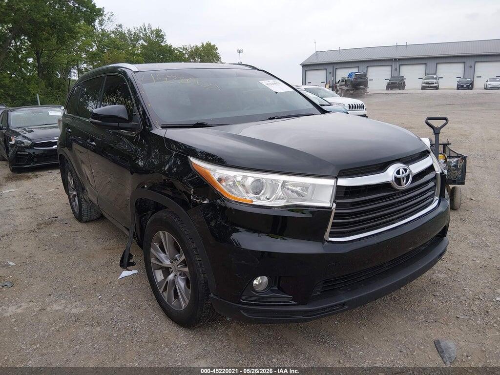 5TDJKRFH8ES021036 2014 TOYOTA HIGHLANDER photo no. 1