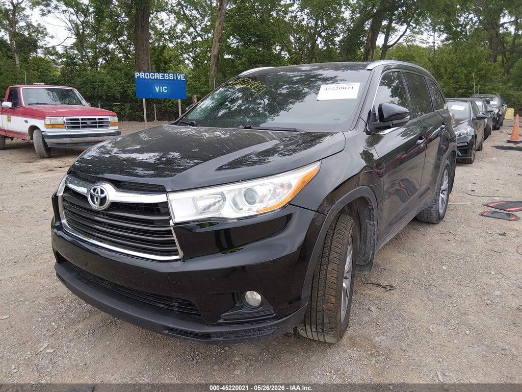 5TDJKRFH8ES021036 2014 TOYOTA HIGHLANDER photo no. 2