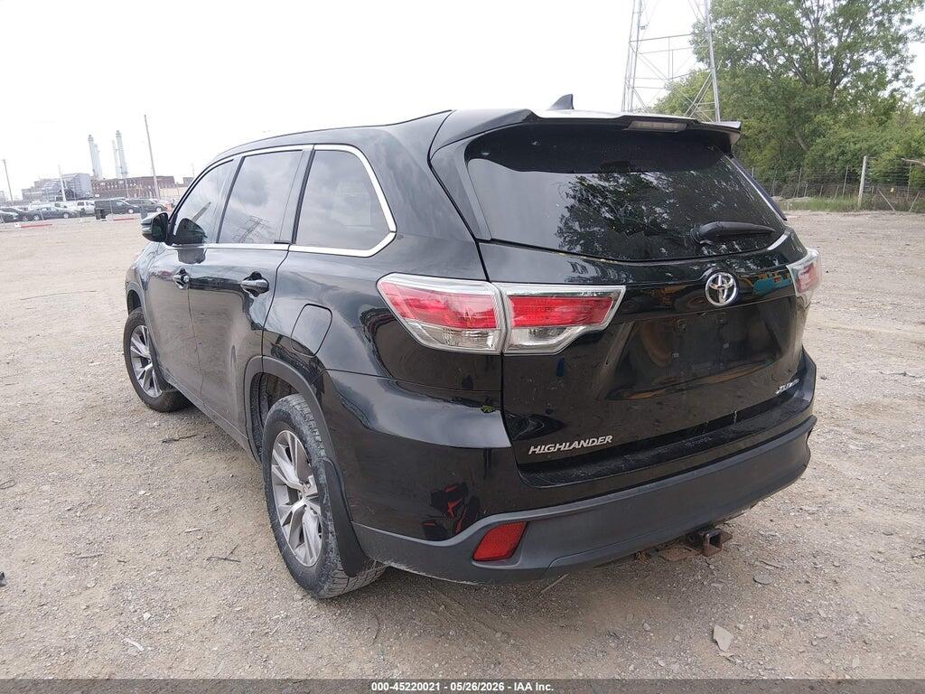 5TDJKRFH8ES021036 2014 TOYOTA HIGHLANDER photo no. 3