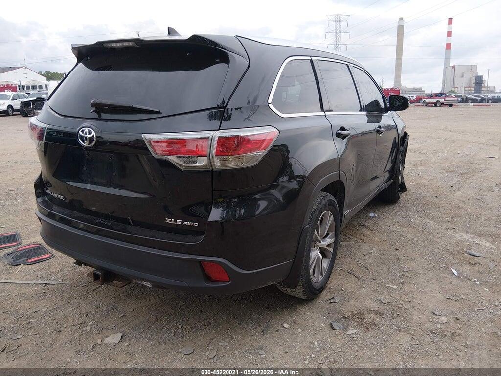 5TDJKRFH8ES021036 2014 TOYOTA HIGHLANDER photo no. 4