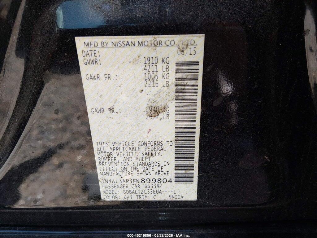 1N4AL3AP3FN899804 2015 NISSAN ALTIMA photo no. 9