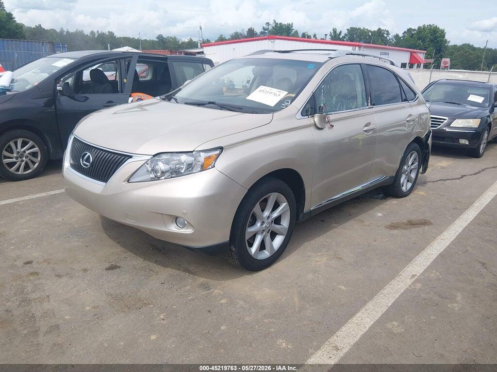 2T2ZK1BA3CC083880 2012 LEXUS RX 350 photo no. 2