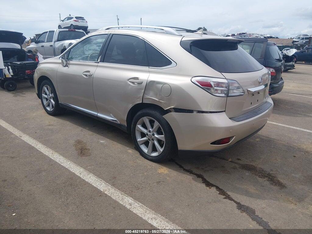 2T2ZK1BA3CC083880 2012 LEXUS RX 350 photo no. 3