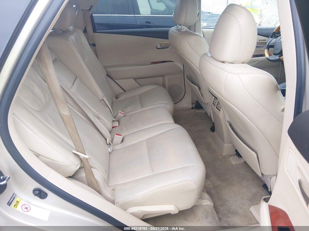 2T2ZK1BA3CC083880 2012 LEXUS RX 350 photo no. 8