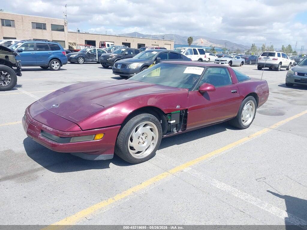 1G1YY23P3P5116895 1993 CHEVROLET CORVETTE photo no. 2