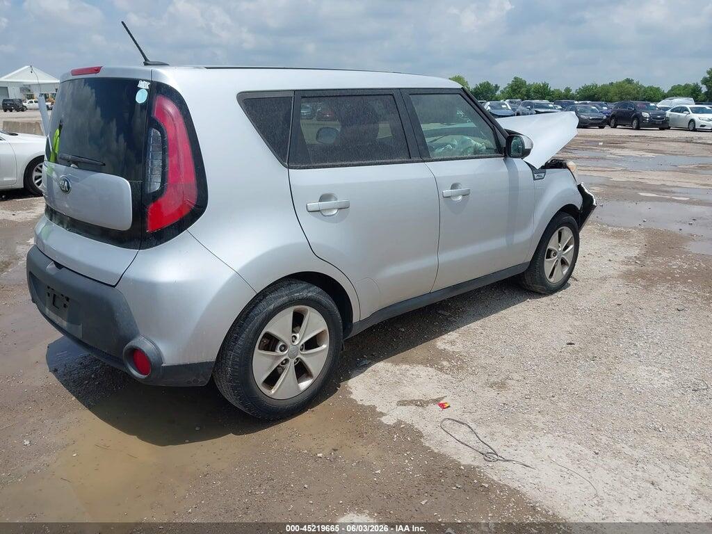 KNDJN2A20F7765985 2015 KIA SOUL photo no. 4