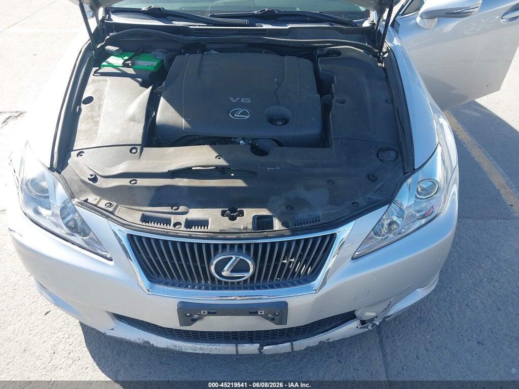 JTHBK262292085236 2009 LEXUS IS 250 photo no. 10