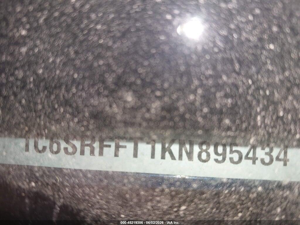 1C6SRFFT1KN895434 2019 RAM 1500 photo no. 9