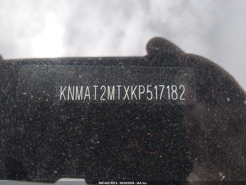 KNMAT2MTXKP517182 2019 NISSAN ROGUE photo no. 9