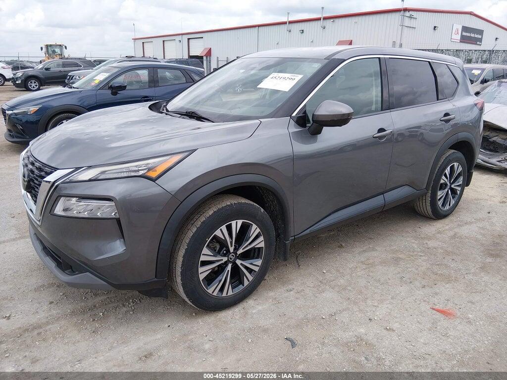 5N1AT3BA7MC840943 2021 NISSAN ROGUE photo no. 2