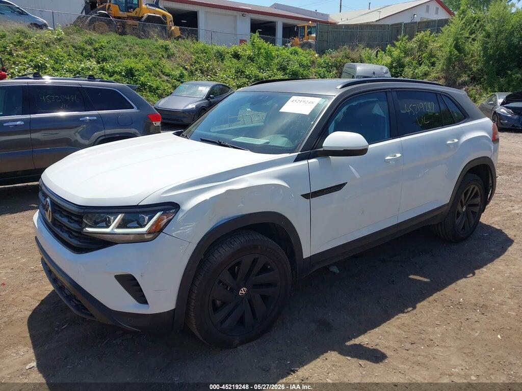 1V2BC2CA7MC236194 2021 VOLKSWAGEN ATLAS CROSS SPORT photo no. 2