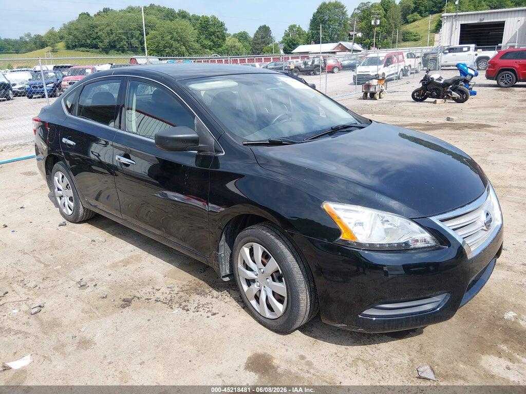 3N1AB7APXEL684345 2014 NISSAN SENTRA photo no. 1