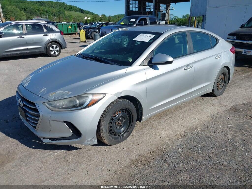 5NPD74LF9HH100178 2017 HYUNDAI ELANTRA photo no. 2