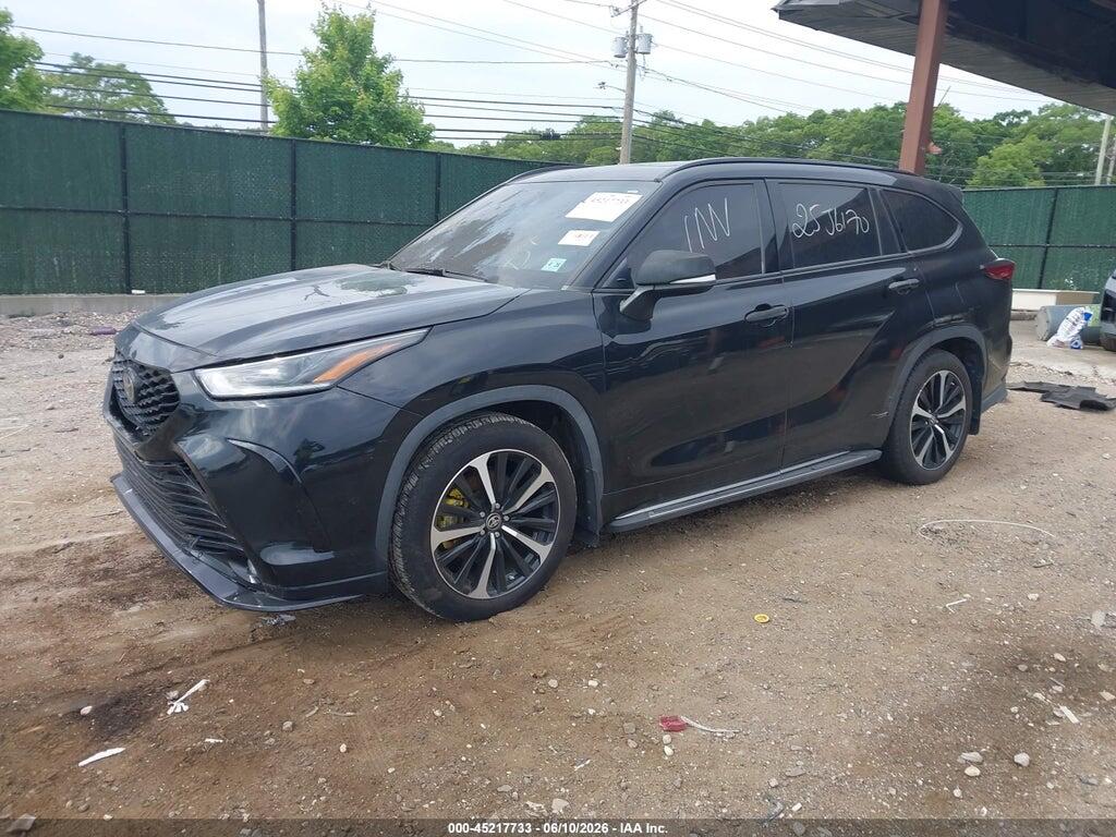 5TDJZRBH4MS111882 2021 TOYOTA HIGHLANDER photo no. 2