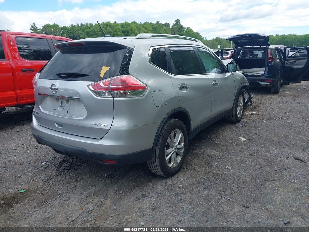KNMAT2MVXFP519912 2015 NISSAN ROGUE photo no. 4