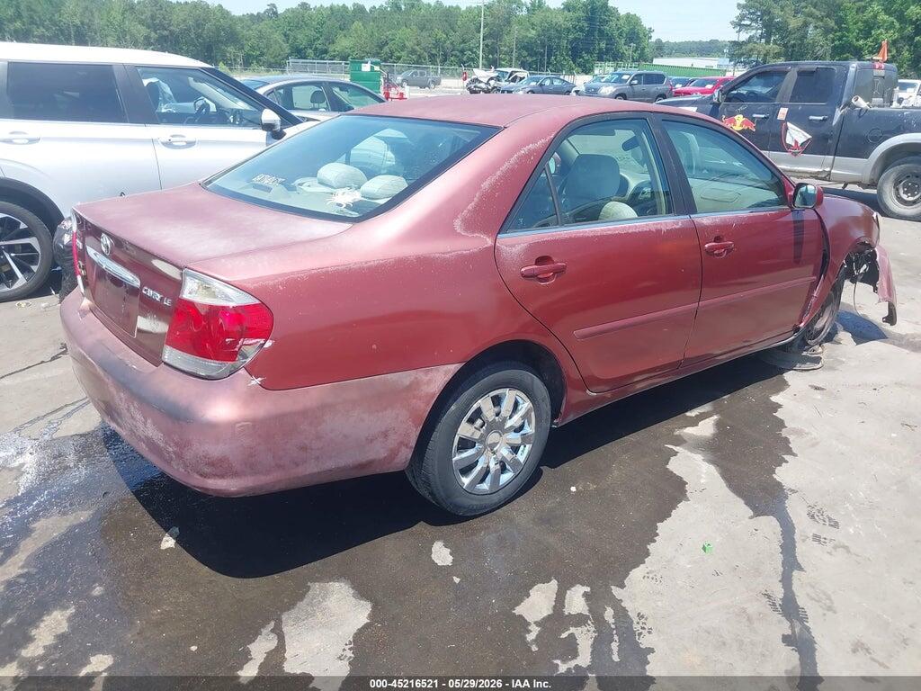 4T1BE32K35U404335 2005 TOYOTA CAMRY photo no. 4