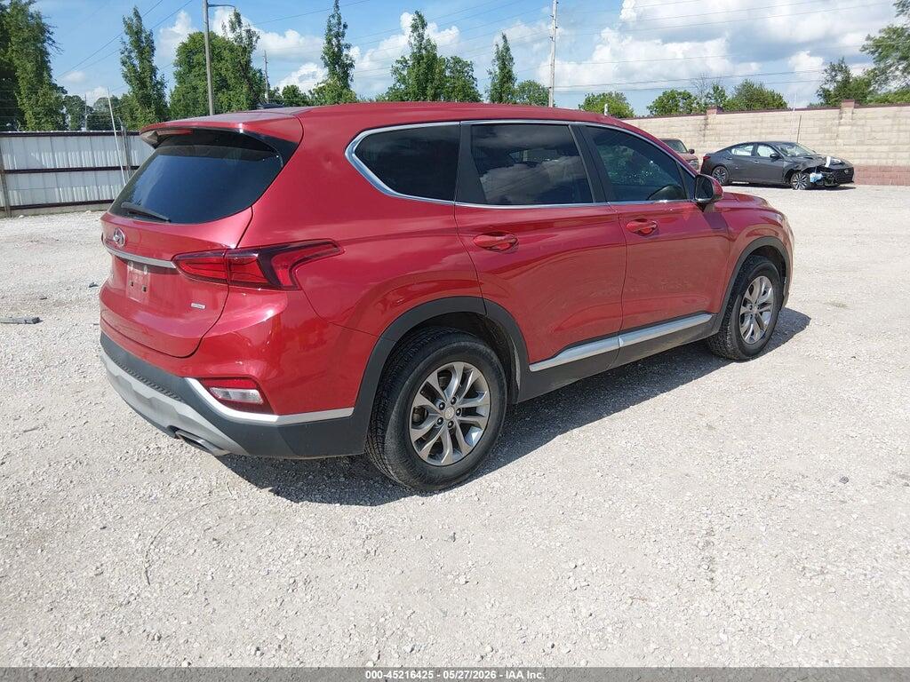 5NMS2CAD0KH097564 2019 HYUNDAI SANTA FE photo no. 4