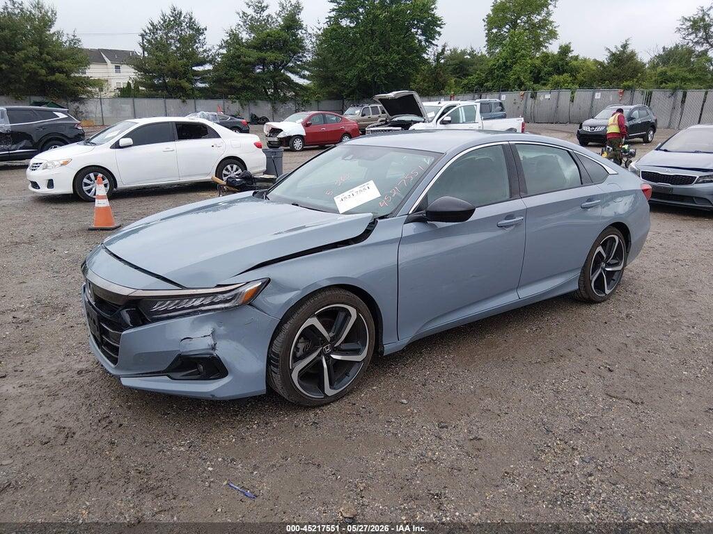 1HGCV1F30NA093837 2022 HONDA ACCORD photo no. 2