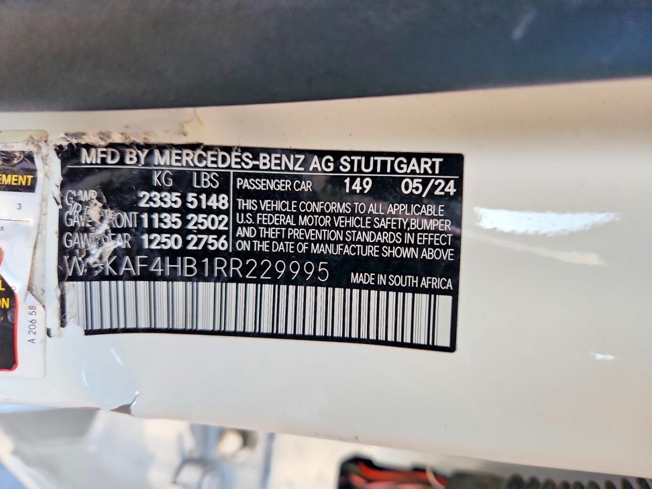 2024 MERCEDES-BENZ C 300 4MATIC — Фото 12 из 12