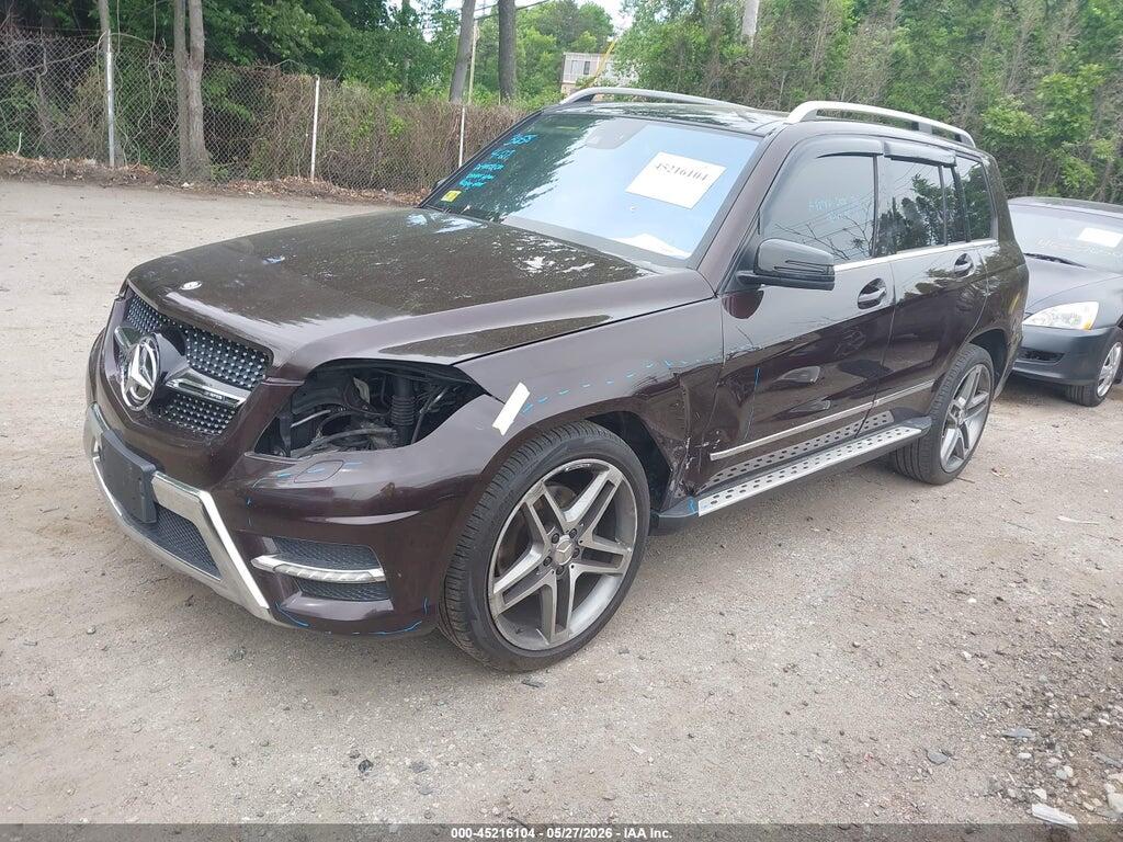 WDCGG8JBXDF942076 2013 MERCEDES-BENZ GLK 350 photo no. 2