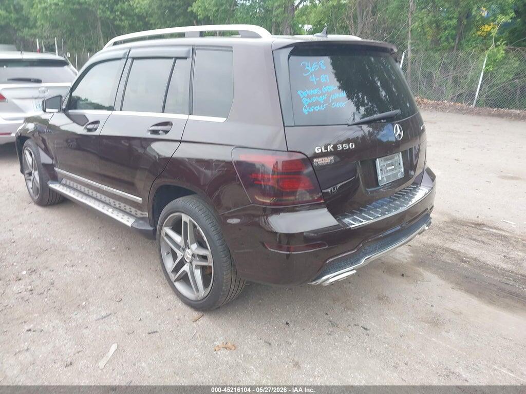 WDCGG8JBXDF942076 2013 MERCEDES-BENZ GLK 350 photo no. 3