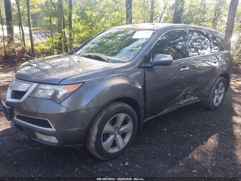 2HNYD2H26CH516253 2012 ACURA MDX photo no. 2