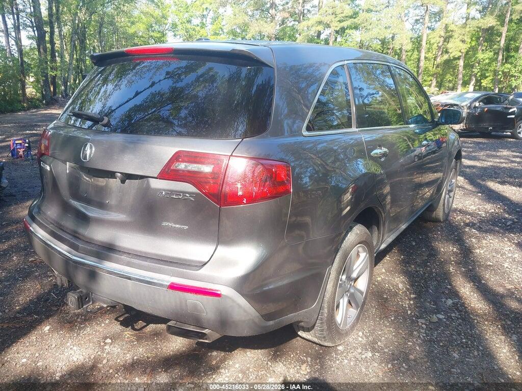 2HNYD2H26CH516253 2012 ACURA MDX photo no. 4