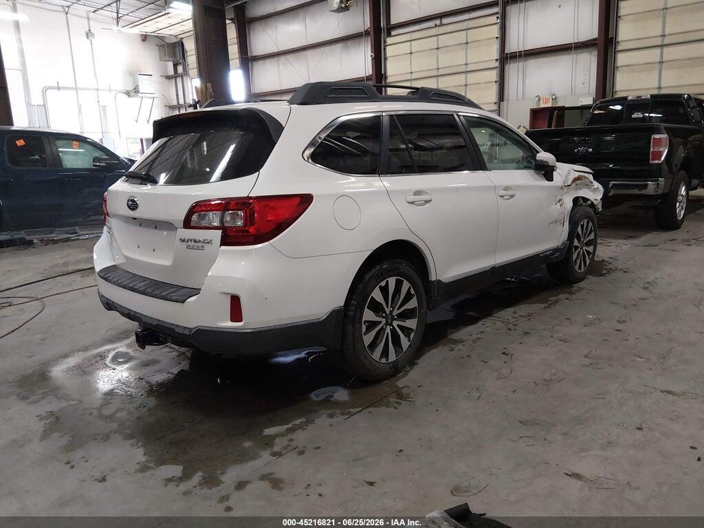 4S4BSAJC3F3323284 2015 SUBARU OUTBACK photo no. 4