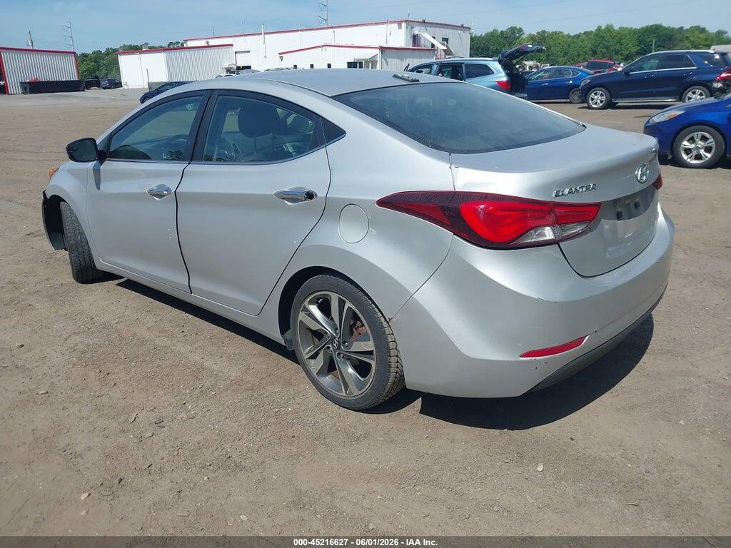 KMHDH4AE7EU106050 2014 HYUNDAI ELANTRA photo no. 3