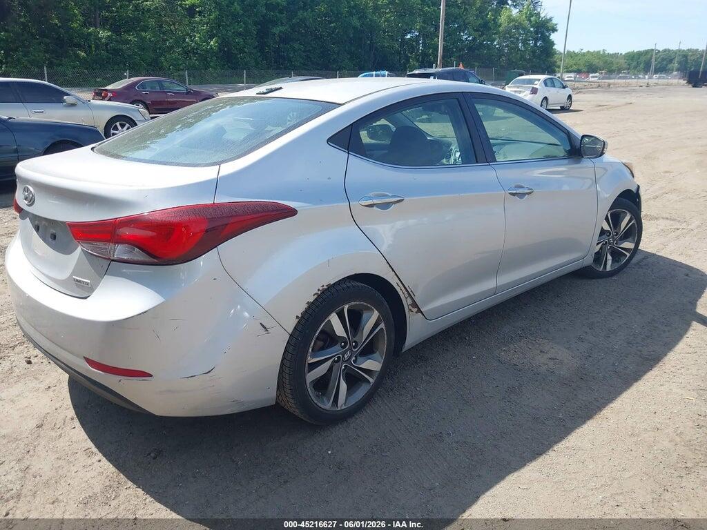 KMHDH4AE7EU106050 2014 HYUNDAI ELANTRA photo no. 4