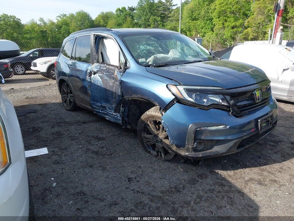 5FNYF6H2XMB102441 2021 HONDA PILOT photo no. 1
