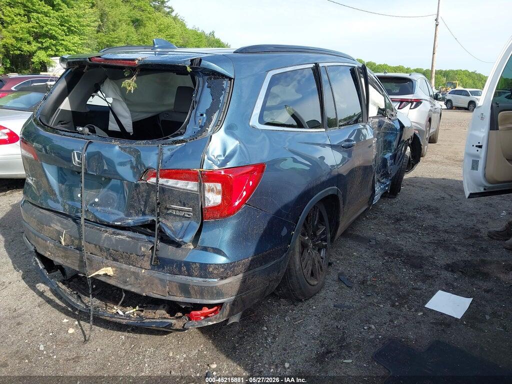 5FNYF6H2XMB102441 2021 HONDA PILOT photo no. 4