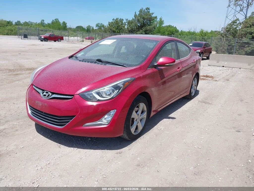 KMHDH4AE6GU600905 2016 HYUNDAI ELANTRA photo no. 2