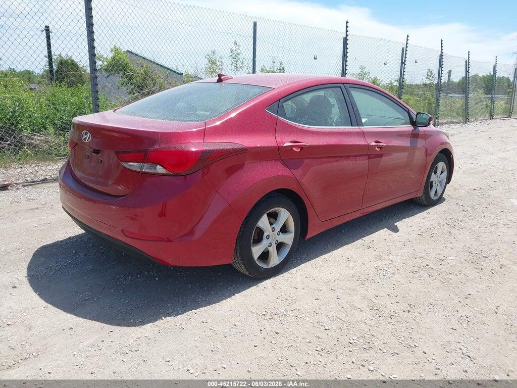 KMHDH4AE6GU600905 2016 HYUNDAI ELANTRA photo no. 4