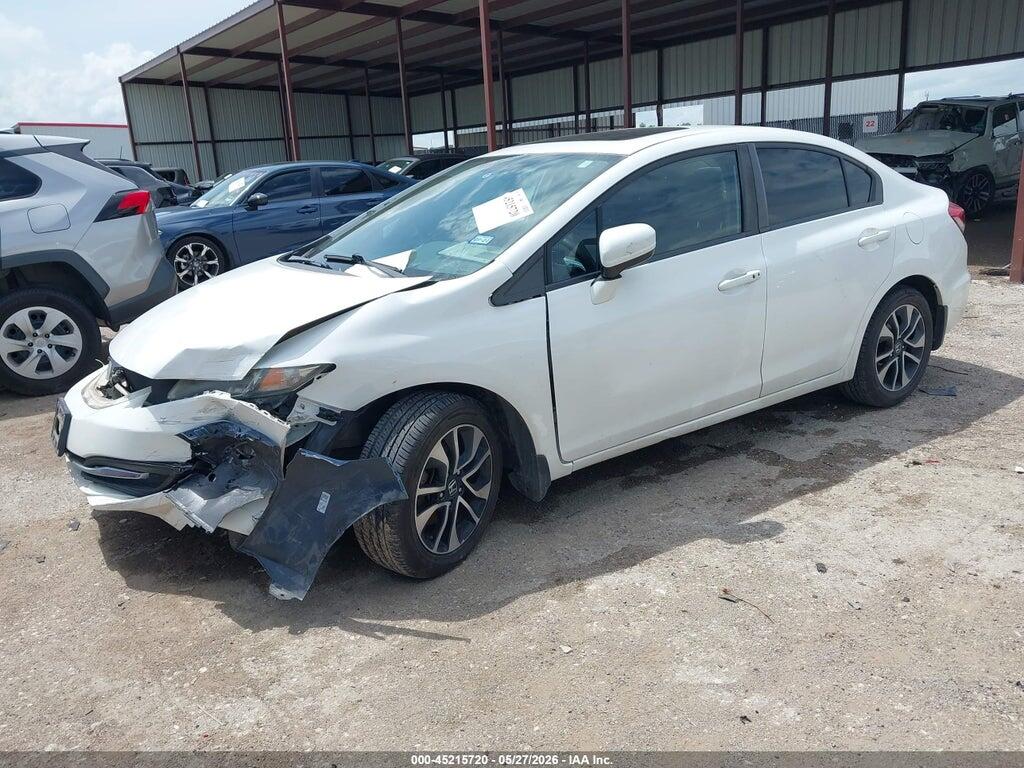 19XFB2F85EE000636 2014 HONDA CIVIC photo no. 2