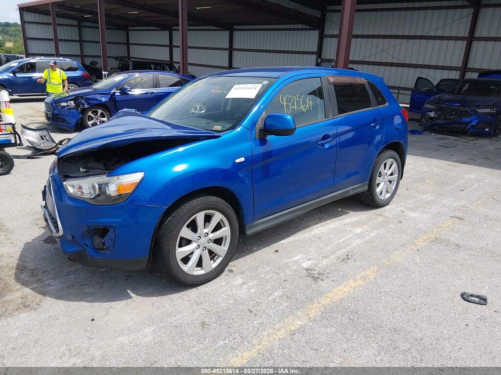 4A4AR3AU7FE049925 2015 MITSUBISHI OUTLANDER SPORT photo no. 2