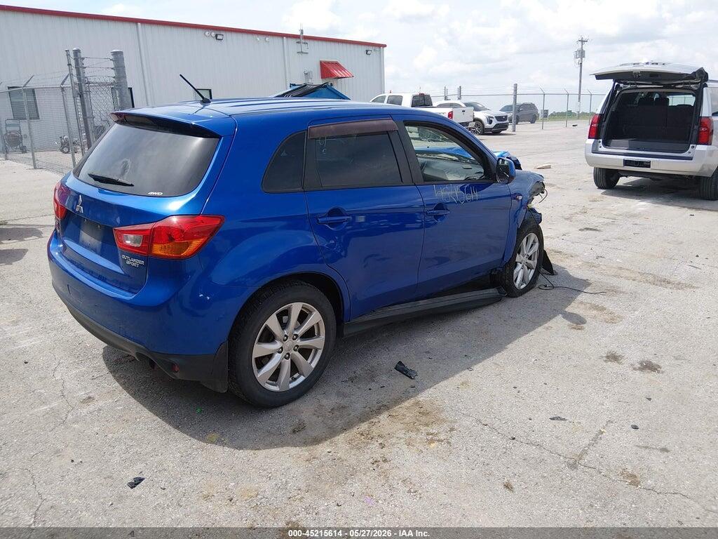 4A4AR3AU7FE049925 2015 MITSUBISHI OUTLANDER SPORT photo no. 4