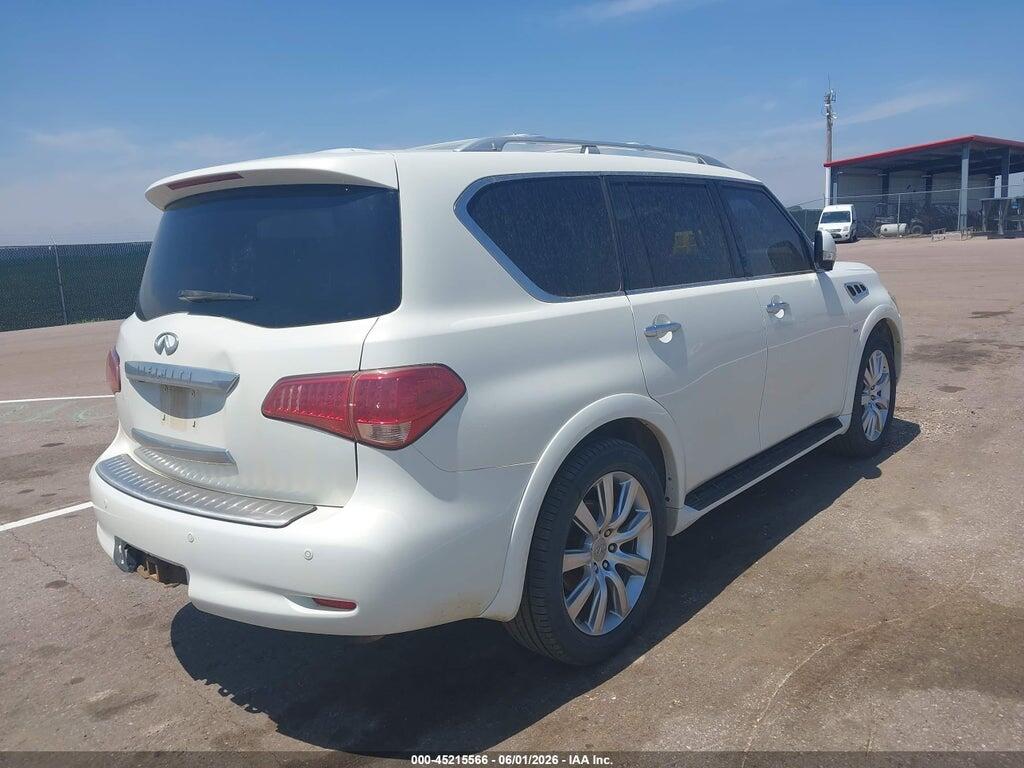 JN8AZ2NC3E9351002 2014 INFINITI QX80 photo no. 4