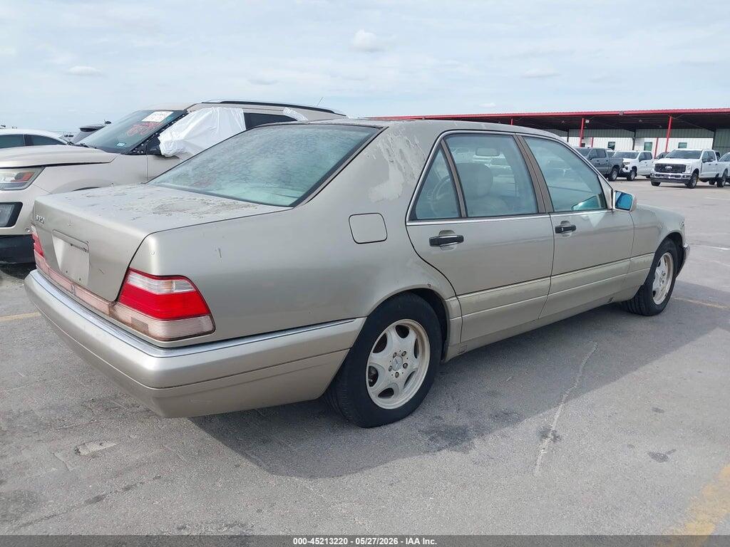WDBGA43G0XA423868 1999 MERCEDES-BENZ S 420 photo no. 4