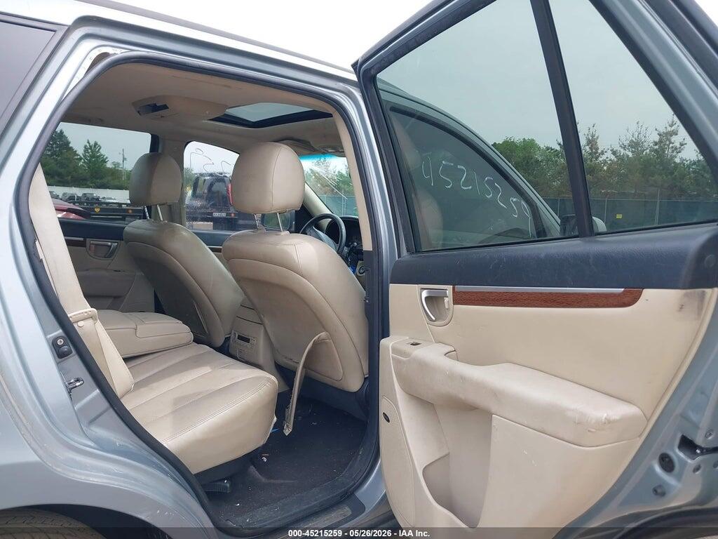 5NMSH13E28H160861 2008 HYUNDAI SANTA FE photo no. 8