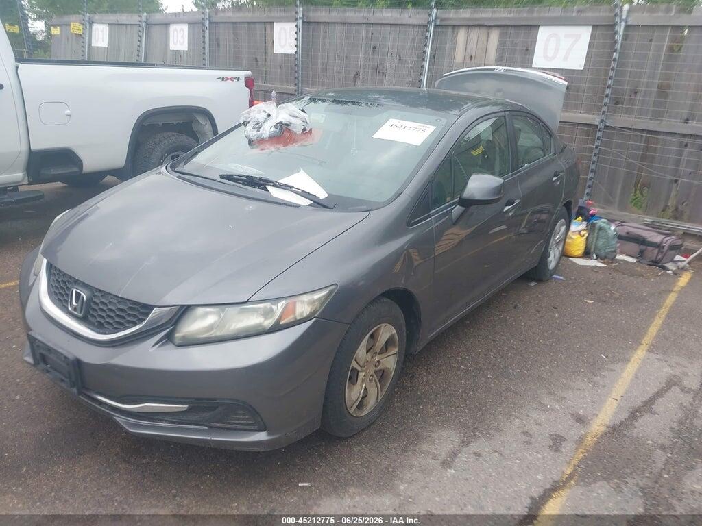 2HGFB2F56DH515672 2013 HONDA CIVIC photo no. 2