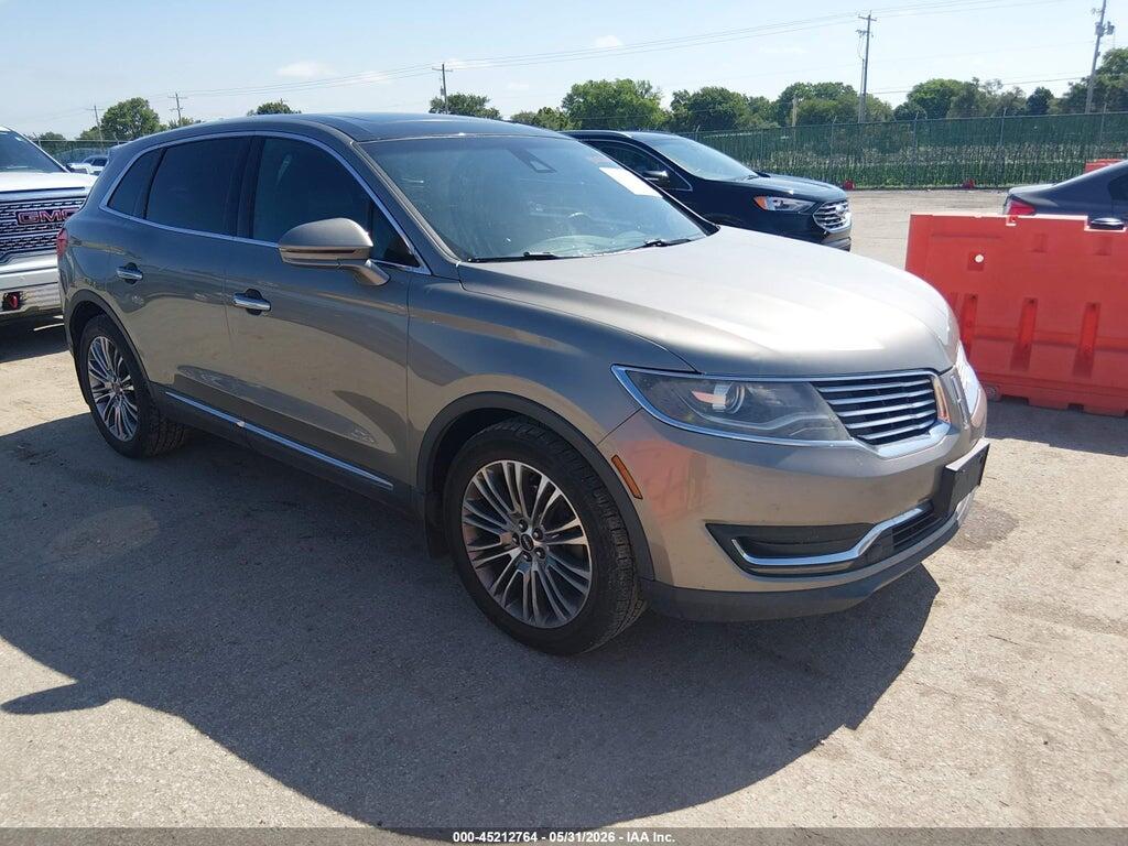 2LMTJ8LR9GBL68172 2016 LINCOLN MKX photo no. 1