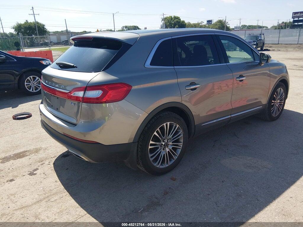 2LMTJ8LR9GBL68172 2016 LINCOLN MKX photo no. 4