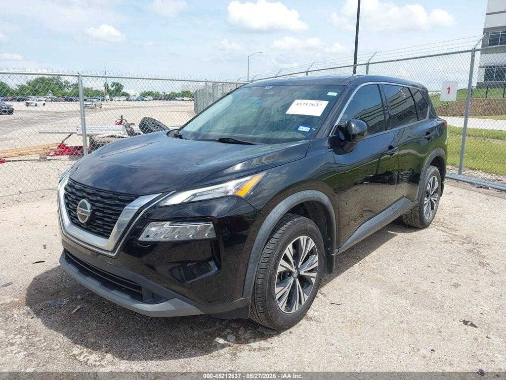 5N1AT3BA7MC760008 2021 NISSAN ROGUE photo no. 2