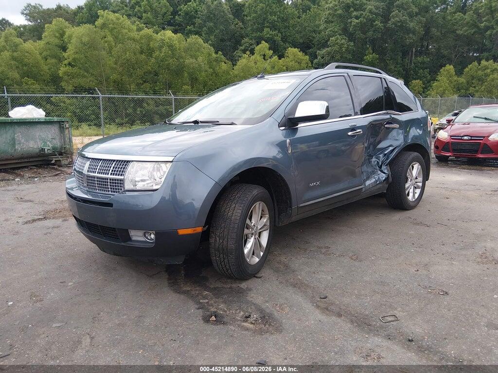 2LMDJ6JC9ABJ34855 2010 LINCOLN MKX photo no. 2