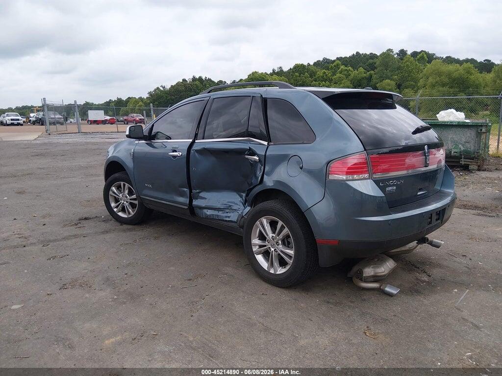 2LMDJ6JC9ABJ34855 2010 LINCOLN MKX photo no. 3
