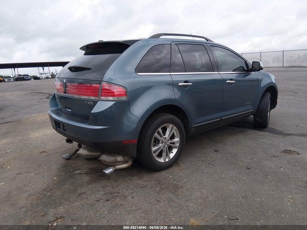 2LMDJ6JC9ABJ34855 2010 LINCOLN MKX photo no. 4
