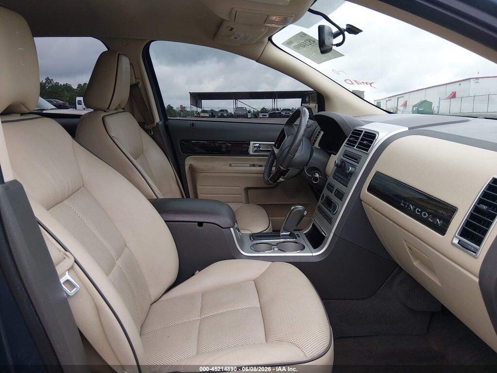 2LMDJ6JC9ABJ34855 2010 LINCOLN MKX photo no. 5