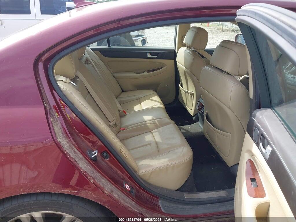 KMHGC4DD7CU184856 2012 HYUNDAI GENESIS photo no. 8
